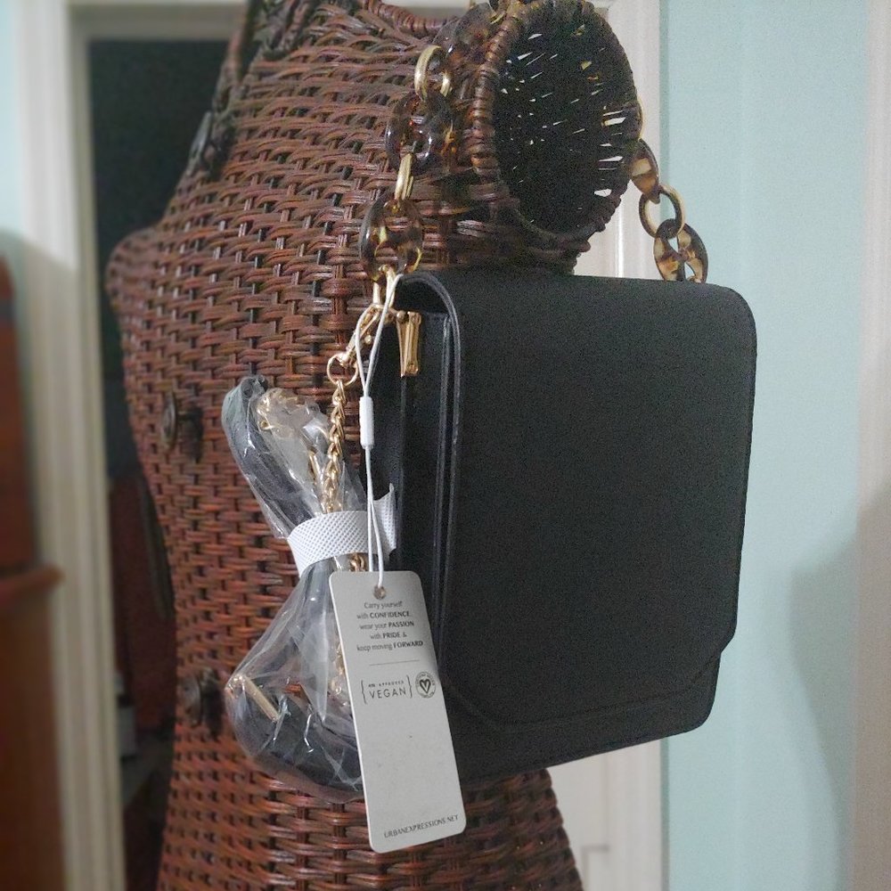 URBAN Expressions Vegan-Leather Crossbody Bag (NWT